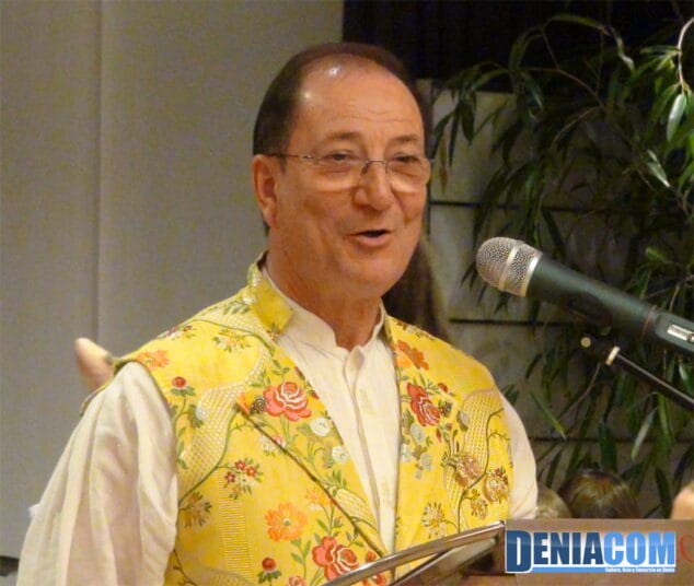 Jaume García Moll Fallero Ejemplar 2012 en Dénia