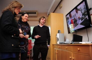 La Residencia incorpora un televisor y una Wii