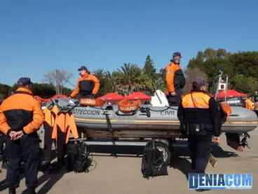 Lancha de Protección Civil