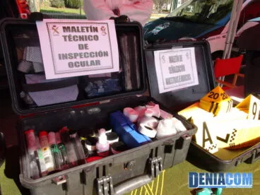 Maletín técnico de inspección ocular