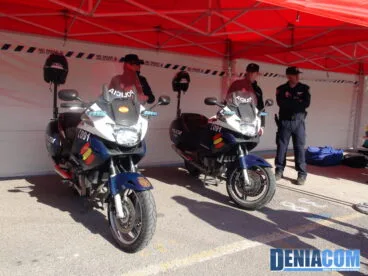 Motos de la Policía Nacional