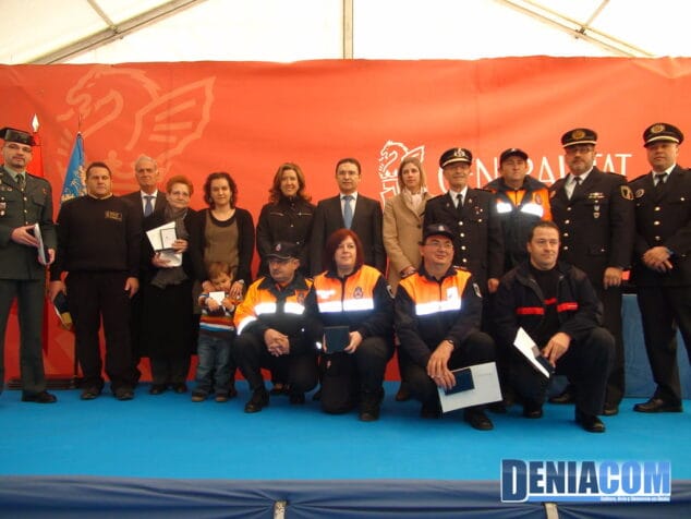 Pemiados en las XI Jornadas de Puertas Abiertas sobre Seguridad y Emergencias celebradas en Denia