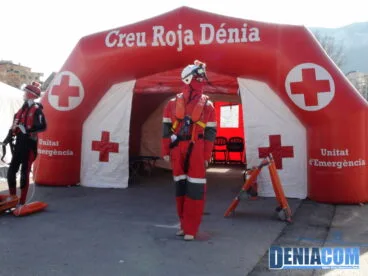 Unidad de emergencia de Cruz Roja Dénia