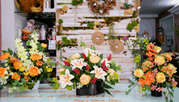 Centros de mesa y ramos de flores en Dénia