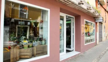 Fachada de Floristería Mandarina
