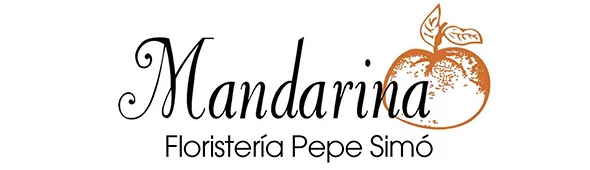 Logo Floristería Mandarina