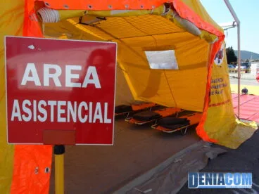 Área Asistencial en las XI Jornadas de Puertas Abiertas de Seguridad y Emergencias