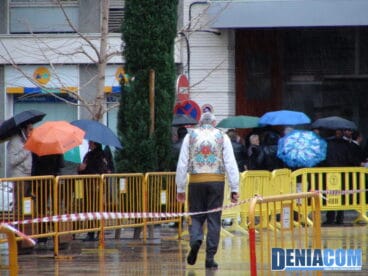 09 Jaume Bertomeu durante la ofrenda de Dénia