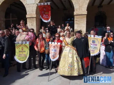 21 Los cargos de la Falla centro celebran su primer premio en infantiles