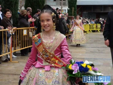 33 Ainhoa Flores Fallera Mayor Infantil de Dénia