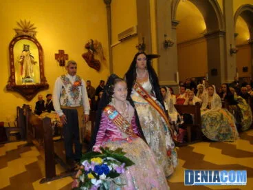 38 Ofrenda de las Falleras Mayores de Dénia