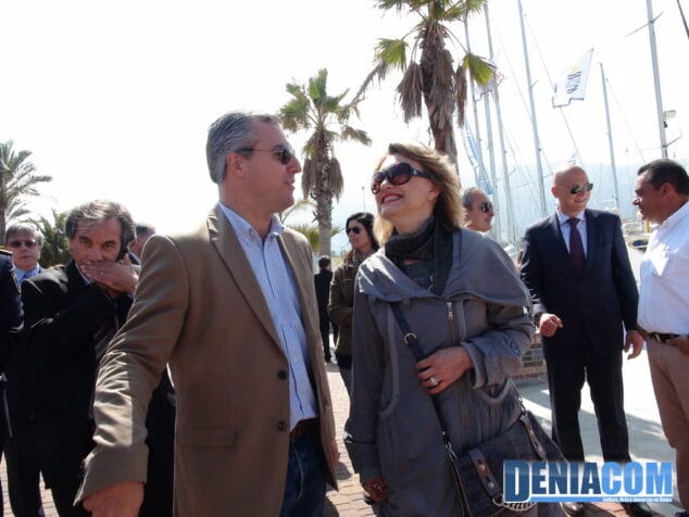 Antonio Sentí y Sonja Dietz en el V Salón Náutico de Dénia