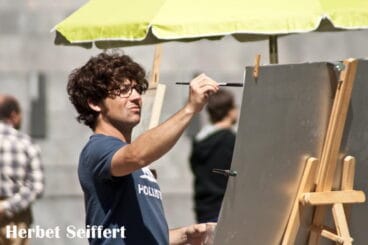 Arte en directo en Art al carrer