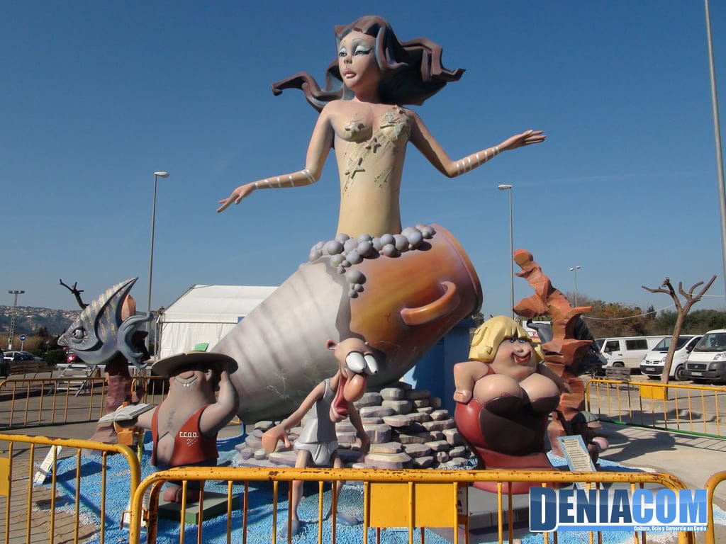 Falla Camp Roig Lema: La mar bonica - la mar t'esguita