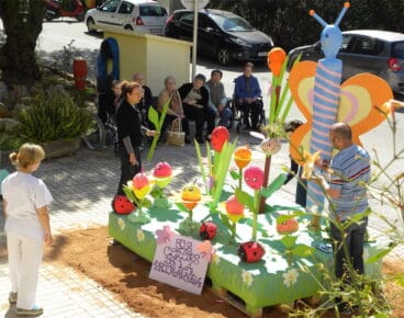 Fallas en la Residencia Santa Lucia – Plantà de la Falla