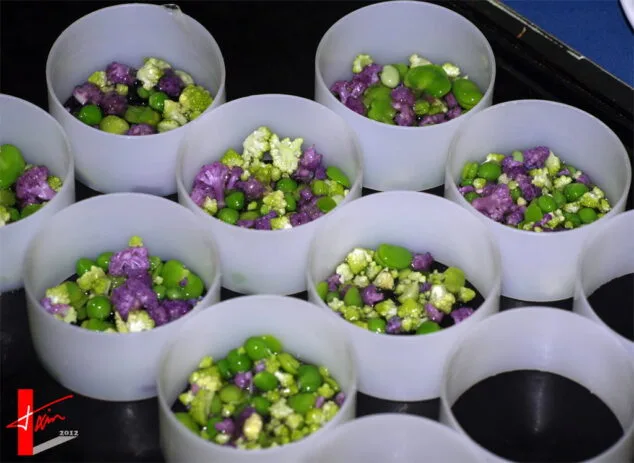 Ingredientes de la receta ganadora del Concurso de Gamba Roja de Dénia