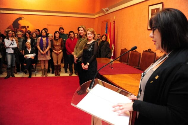 Palabras de Pepa Sivera en el reconocimiento a Sonja Dietz el día de la mujer