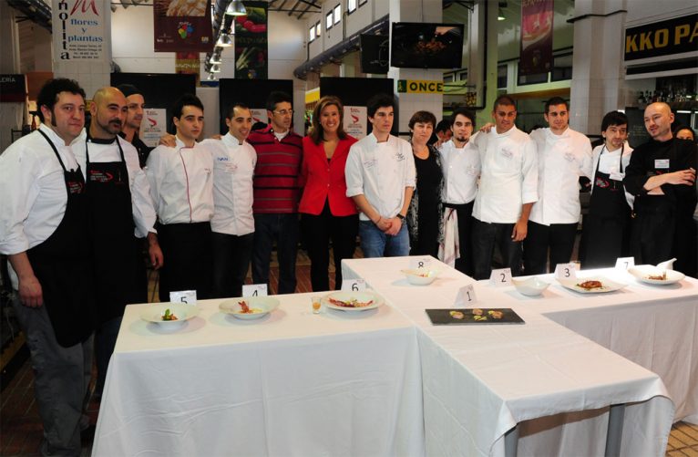 Participantes del I Concurso de Cocina Creativa de la Gamba Roja de Dénia