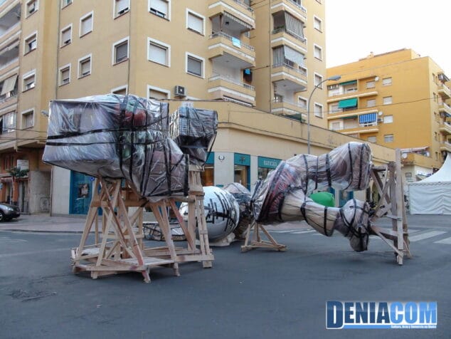 Plantà de la falla París Pedrera