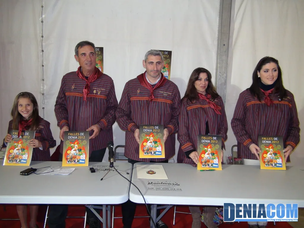 Presentación del Llibret de Fallas de Dénia 2012 Presentación del Llibret de Fallas de Dénia 2012