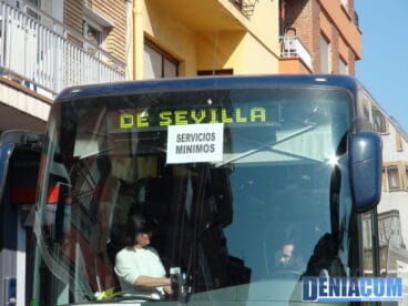 Servicios mínimos en los autobuses