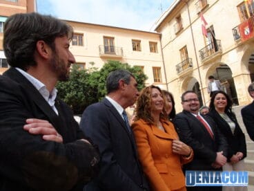 12 Concejales de Dénia en el acto conmemorativo del cuarto centenario de Ciudad de Dénia
