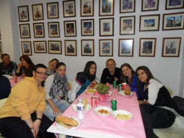 Cena en la Falla Roques I