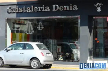 Fachada de Cristalería Dénia