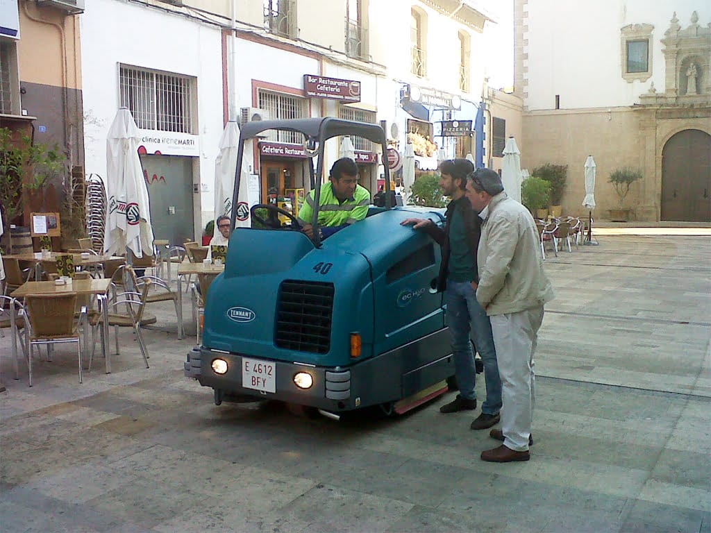 Nueva fregadora vial para Dénia Nueva fregadora vial para Dénia