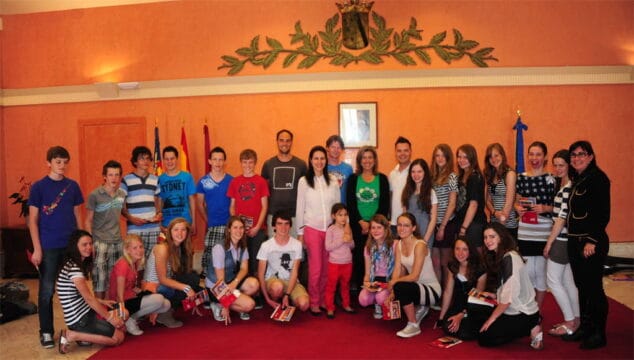 Recepción a estudiantes holandeses en Dénia II