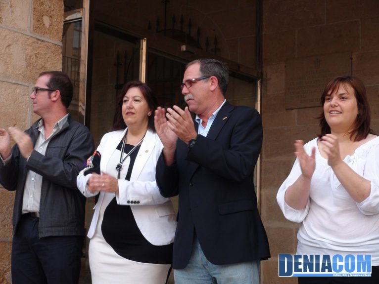 03 conseillers municipaux de Dénia dans la proclamation de la 2013 Falleras Mayores