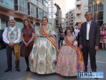 04 despedida de las Falleras Mayores de Dénia 2012