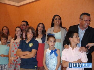 14 Cargos 2013 en la proclamación de las Falleras Mayores de Dénia