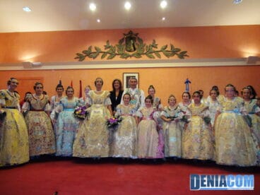 22 Falleras Mayores y Cortes de Honor de Dénia 2013