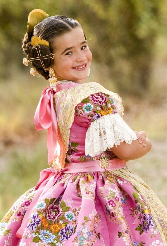 Nueve falleras aspiran a ser la Fallera Mayor Infantil de Dénia 2013 3 ANGELA CASTILLO