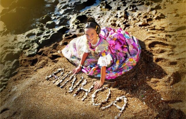 Ainhoa Flores Guerri Fallera Mayor Infantil de Dénia 20121