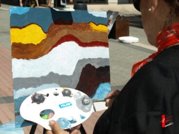 Art al carrer en Dénia