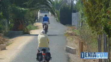 Ciclistas Vía Verde