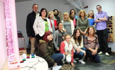 Clausura del curso de estimulación sensorial en Dénia 01