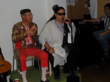 Falete visitó la Falla Roques de Dénia