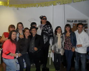 Feria de Abril en el casal de la Falla Roques