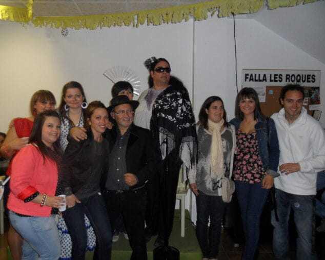 Feria de Abril en el casal de la Falla Roques