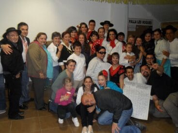 Feria de abril en la Falla Roques