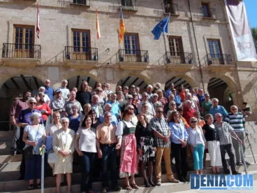 Foto de grupo del Día de Europa en Dénia