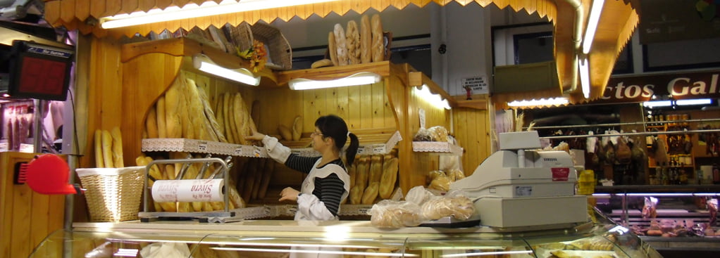 Panadería en el Mercado de Dénia