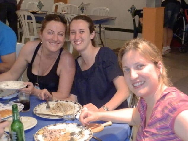 Pollo al curri en la Falla Centro