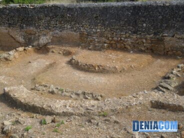 Restos de una almena en la muralla