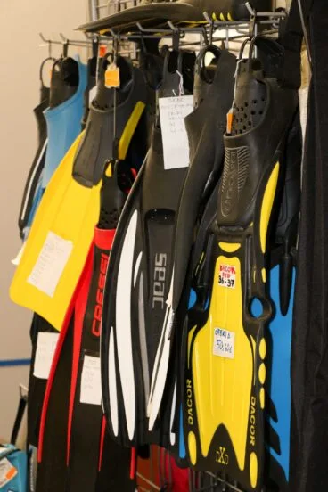 Aletas de buceo en Dénia – Pescamar