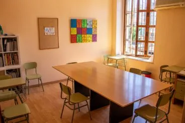 Interior de un aula – Centro de Estudios EDES
