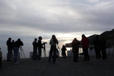 Alumnos del curso de fotografía de Artístics